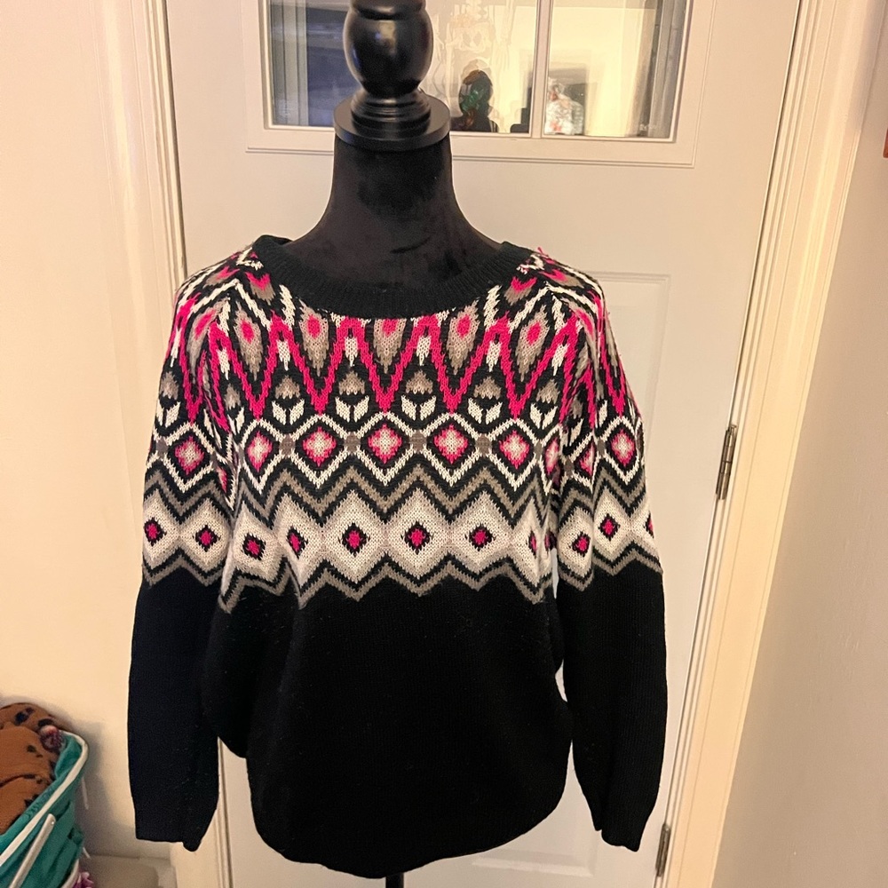Argyle sweater